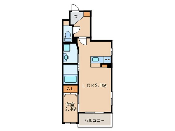 シュルーク大濠公園の物件間取画像